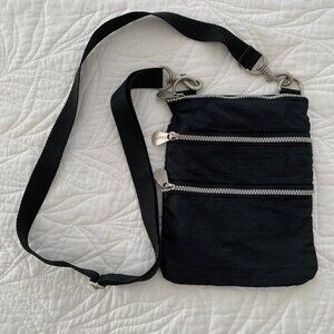 Baggallini Small Black Crossbody Travel Bag